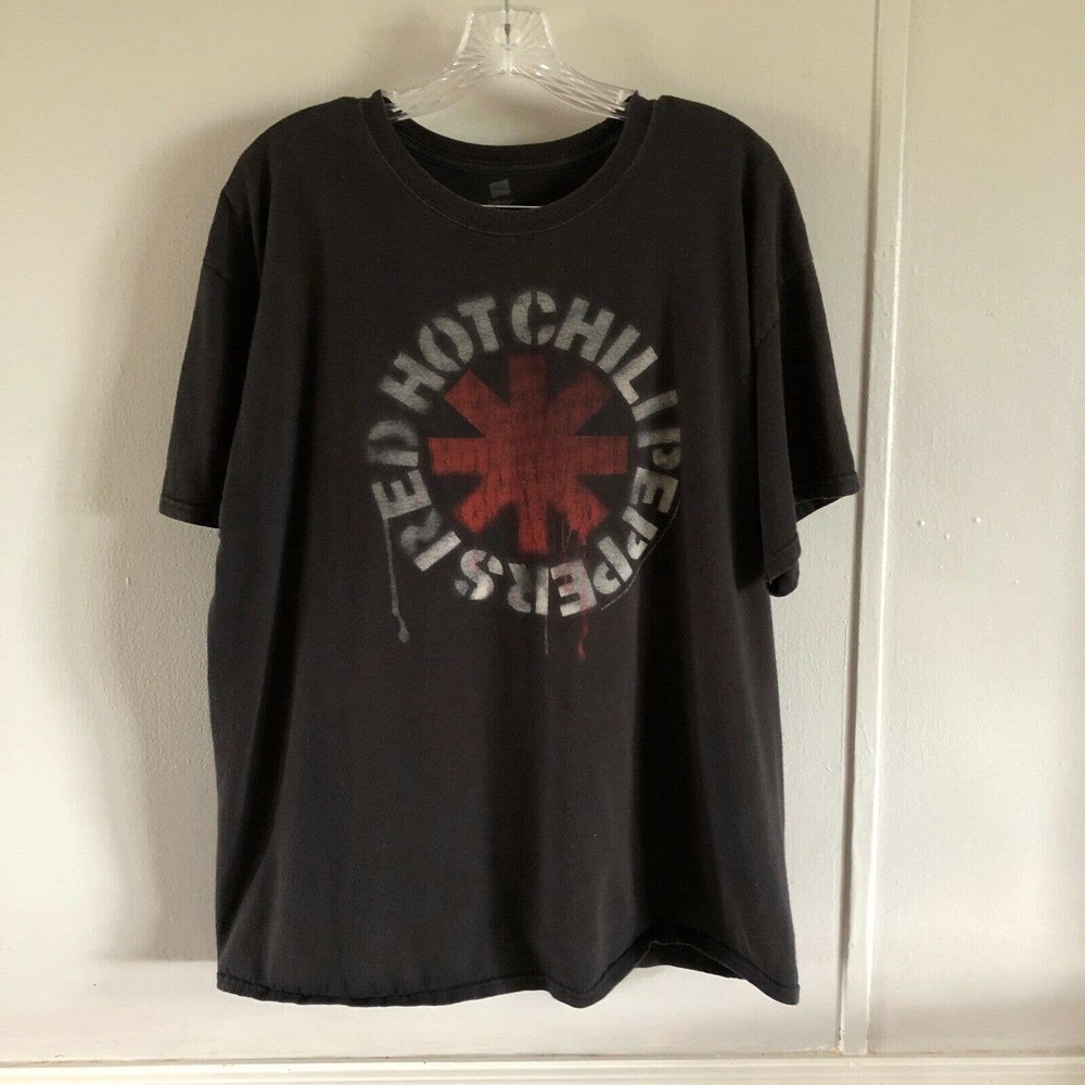 Red Hot Chili Peppers Graphic T Shirt Black XL '08
